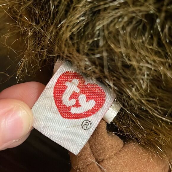 Beak the Kiwi Bird 1998 Ty Original Beanie Buddy with All Tags Attached Mint - Picture 6 of 7